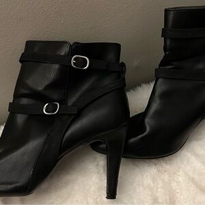 Elegant Black Women's Ankle Boots